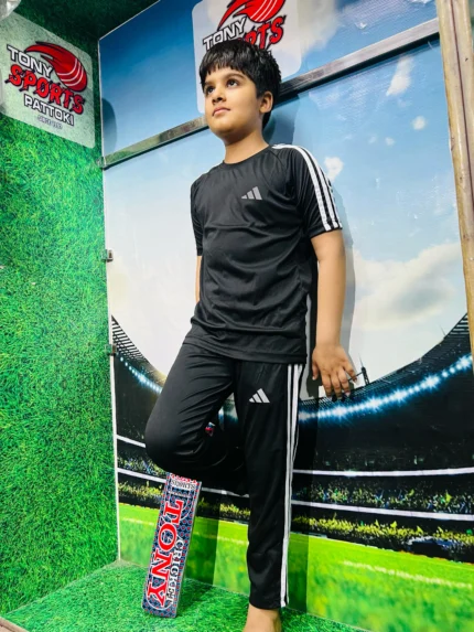 ADIDAS JUNIOR TRACKSUIT SMOOTH FABRIC FOR SUMMER