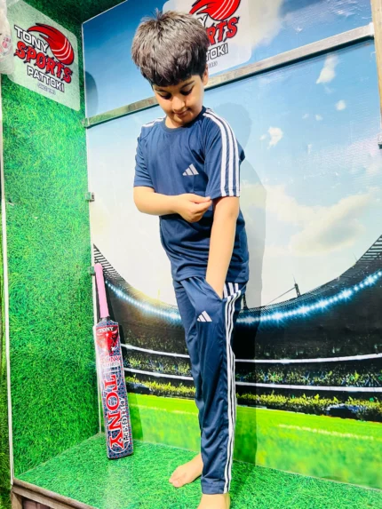ADIDAS JUNIOR TRACKSUIT SMOOTH FABRIC FOR SUMMER
