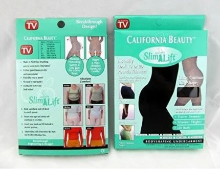 SLIM N FIT CALIFORNIA BEAUTY BODY SHAPING UNDERGARMENTS