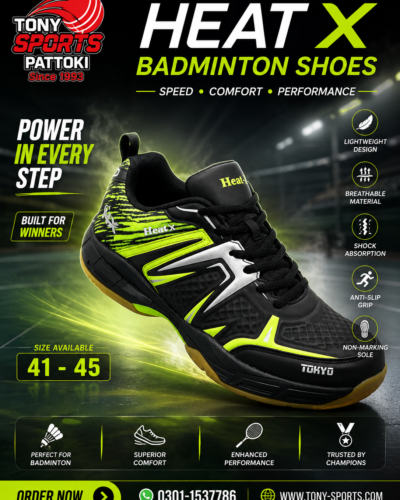 HEAT X BADMINTON SHOES
