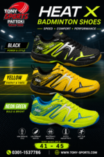HEAT X BADMINTON SHOES